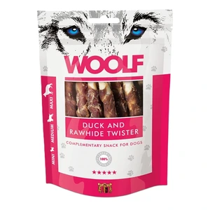 WOOLF Twister med and og rawhide 100 g