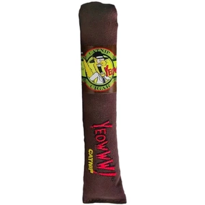 Yeowww! Catnip katteleketøy sigar brun 17 cm