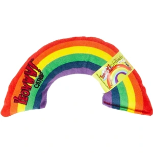 Yeowww! Rainbow katteleke med kattemynte flerfarget 16 cm
