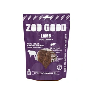 ZOO GOOD lammejerky til hund 80 g
