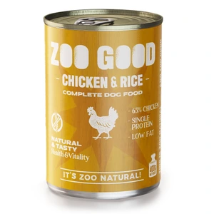 ZOO GOOD lavfett kylling og ris 400 g