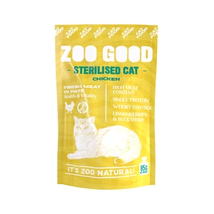 ZOO GOOD Sterilisert våtfôr med kylling til katt 85 g