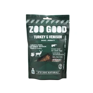 ZOO GOOD tørket kjøtt med kalkun og hjort 80 g